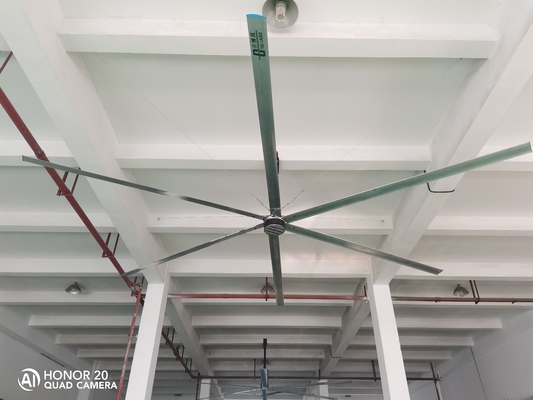 Terrui tavan fanı yüksek hava hacmi kalıcı mıknatıs motoru ve yüksek verimlilik kombinasyonu