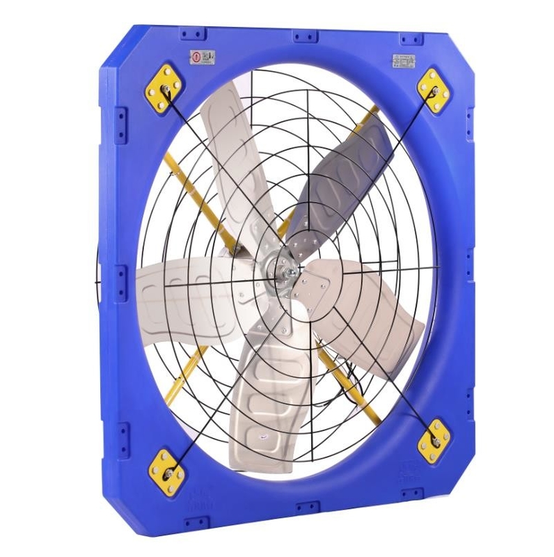 Su Soğutma Sistemi Endüstriyel Egzoz Ventilatörü EC veya DC Motor Tavuk Ventilatörü