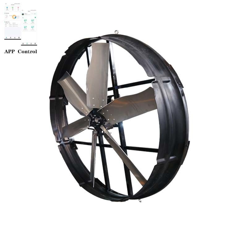Güçlü Panel Fan, 1830mm Blade Diameter ve 120193m3/h Hava Hacına özel olarak tasarlanmıştır