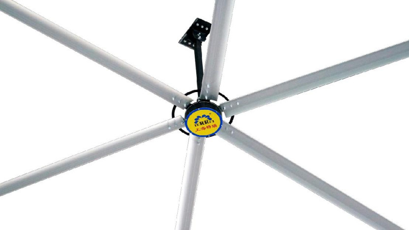 Metal dış rotor endüstriyel tavan fanı hava akışı fırçasız DC motor 14300m3/min hava akışı