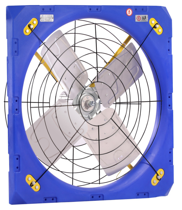 38 Hayvancılık havalandırma fanı maksimum hava akışı için 28273m3/h ve 410w giriş gücü