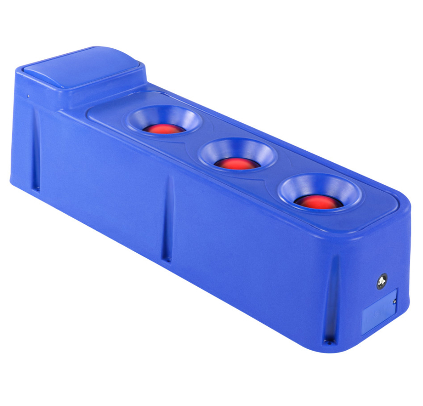 Mavi LLDPE Çiftlik Otomatik Sulama Makinesi İçeride Sıcaklık Kontrolü ile Sığır Koyun At 100-120L/min Akış Hızı