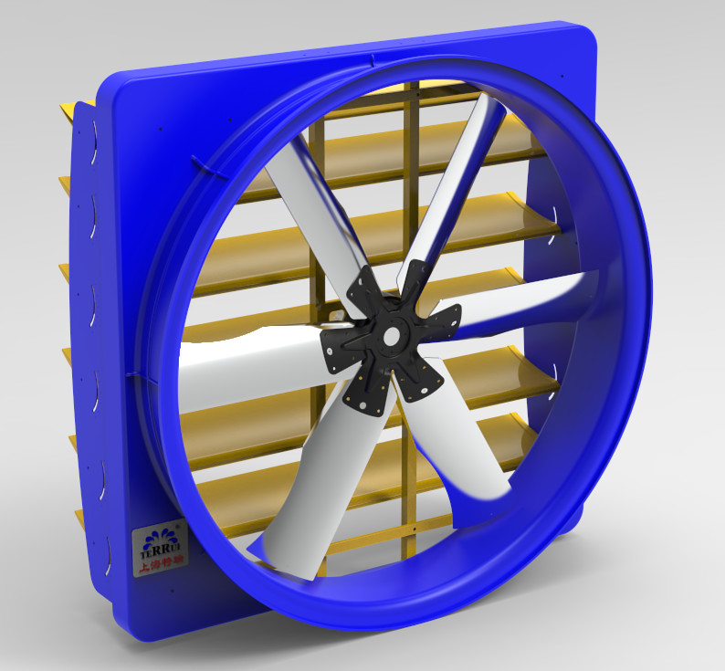 Modern Hayvancılık Havalandırma Ventilatörü 2kW 6.2m/s.