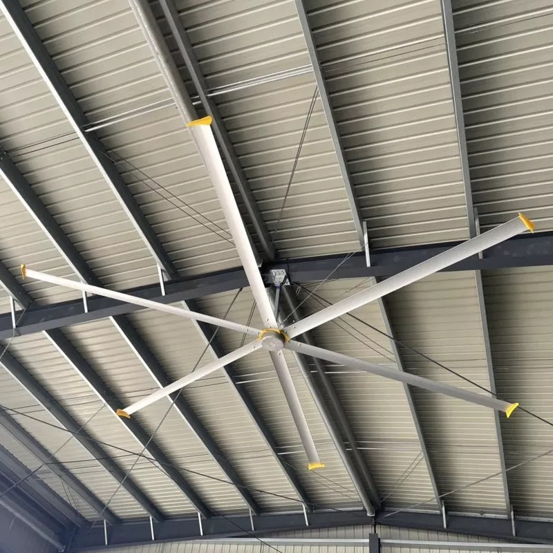 IP55 Dış Rotor Kalıcı Mıknatıs Endüstriyel Tavan Ventilatörü Maksimum Hava Akışı 14300m3/min