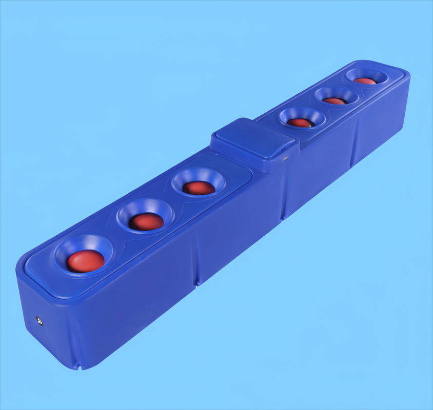 Sığır Su Çuvalı TPT401BLH, altı delikli mavi korozyona dayanıklı bir çuval