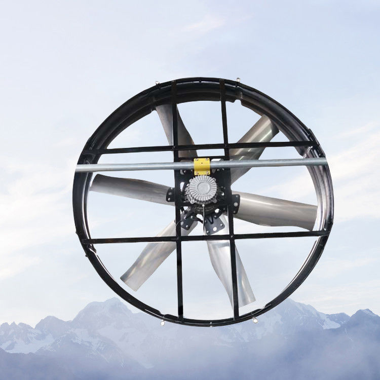 Yüksek Verimli Endüstriyel Panel Fanı 3Φ 380V 50Hz Güç Kaynağı ve 60m3/saat Üstün Hava Hacmi