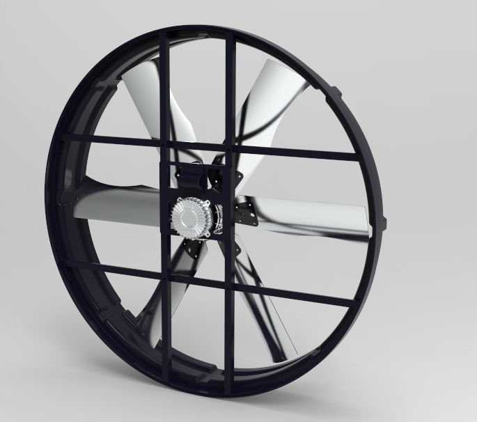 Maksimum Hava Akışı 120000 m³/saat ve 60 m³/saat Kapasiteli Endüstriyel Panel Fanı ve Vantuzlu Hat