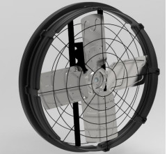 38 inçlik panel fanı: Hava akışı 27300m3/h, bıçak çapı 96cm/38inç ve büyük çiftlik için daha fazla