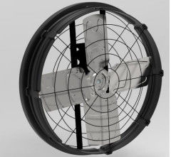 Olağanüstü 38'' Panel Fan FBA038EC, 27000m³/sa Maksimum Hava Akışı ve ≤69dB Gürültü