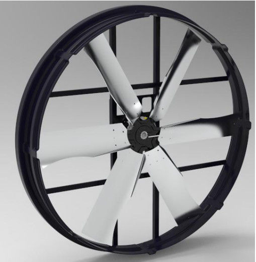 55'' panel fan featuring industrial exhaust 66000m³/h hava akışı 1200W güç düşük gürültü seviyesi ve geniş uygulama