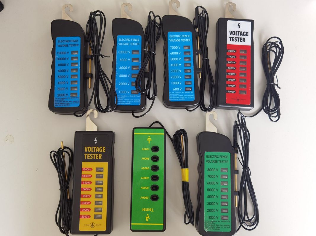 ISO9001 Elektrikli Çit Aksesuarları Plastik Çit Gerilim Alarmı
