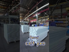 Taşınabilir Polietilen Buzağı Kalemi Yan Paneli yalıtımlı ve hava koşullarına dayanıklı süt buzağıları