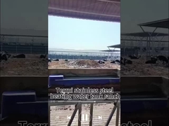 15-40C sıcaklık kontrol modu 220V300W ısıtma disklerinin 3 seti ile inek içme çanak