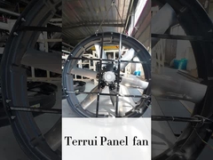 Endüstriyel Tavan Ventilatörü 38 Blades 28273m\u00b3/h Hava akışı Hayvancılık Tavuk yetiştirme Havalandırma