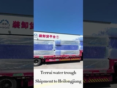 6 Set 1800W Elektrikli Isıtma 260L Mavi LLDPE Hayvanlık Otomatik Suvarıcı sıcaklık kontrolü ile