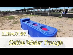 Yüksek Kapasiteli Sığır İçme Çanaklığı 85L Ağır Güçlü Çarpışmaya Dirençli Polietilen Malzemesi