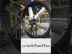 Yangın koruma sistemleri için 3 fazlı doğrudan tahrikli yangın duman egzoz fanı