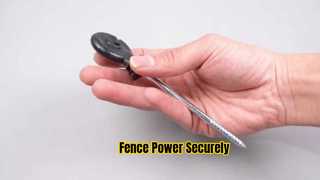 Çiftlik Çitiniz için Yüksek Performanslı Vidalı İzolatörlerin Takılması